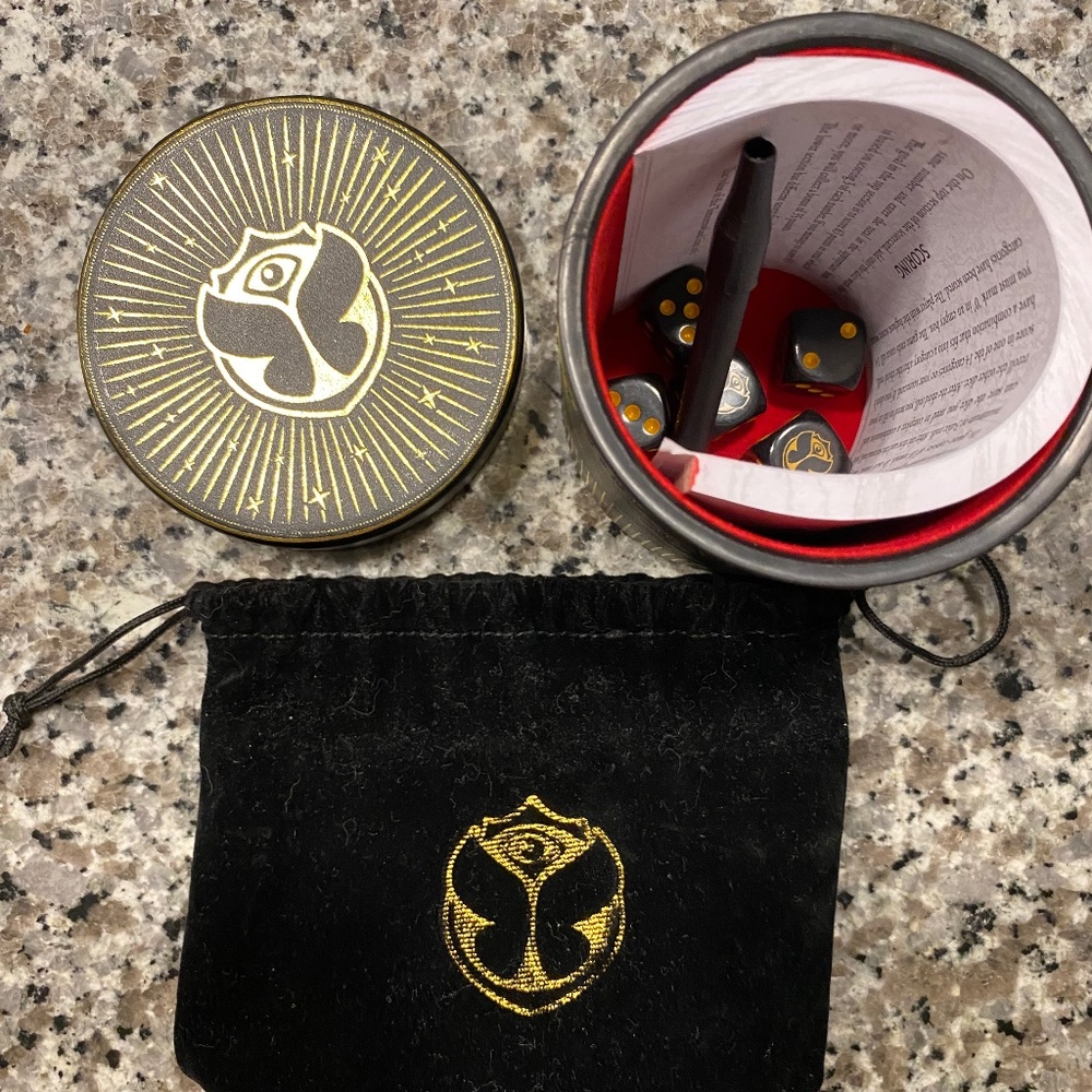 Tomorrowland Poker Dice Game